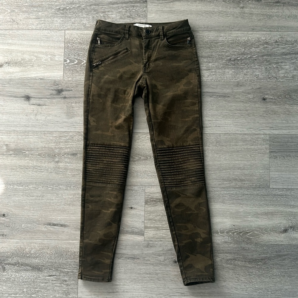 Zara Camo Jeans